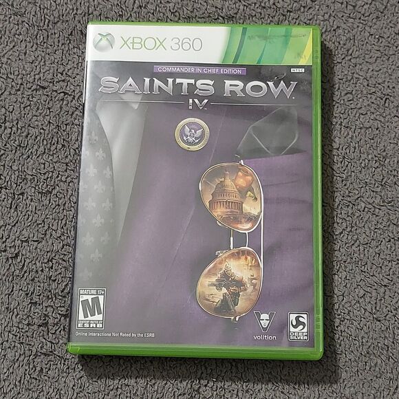 SAINTS ROW IV 4 Microsoft XBOX 360 2013 COMMANDER IN CHIEF Edition - Picture 1 of 4